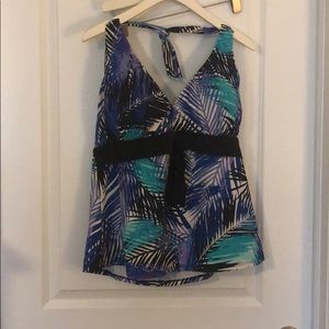 Swimsuits for all tankini top. Size 16 mislabel.
